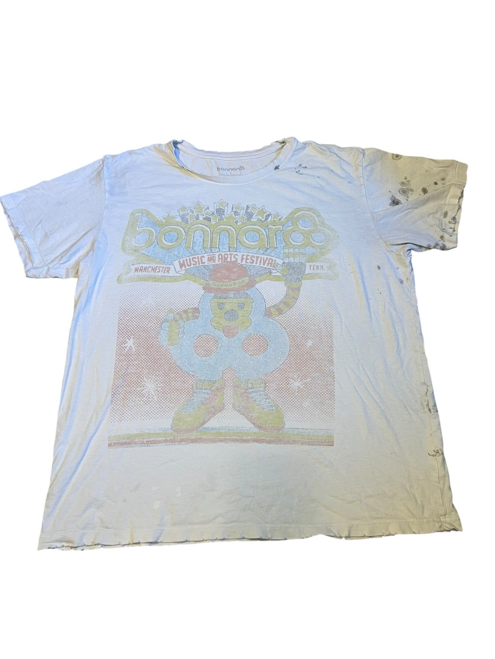 2022 Bonaroo Large Graphic Lineup T-Shirt